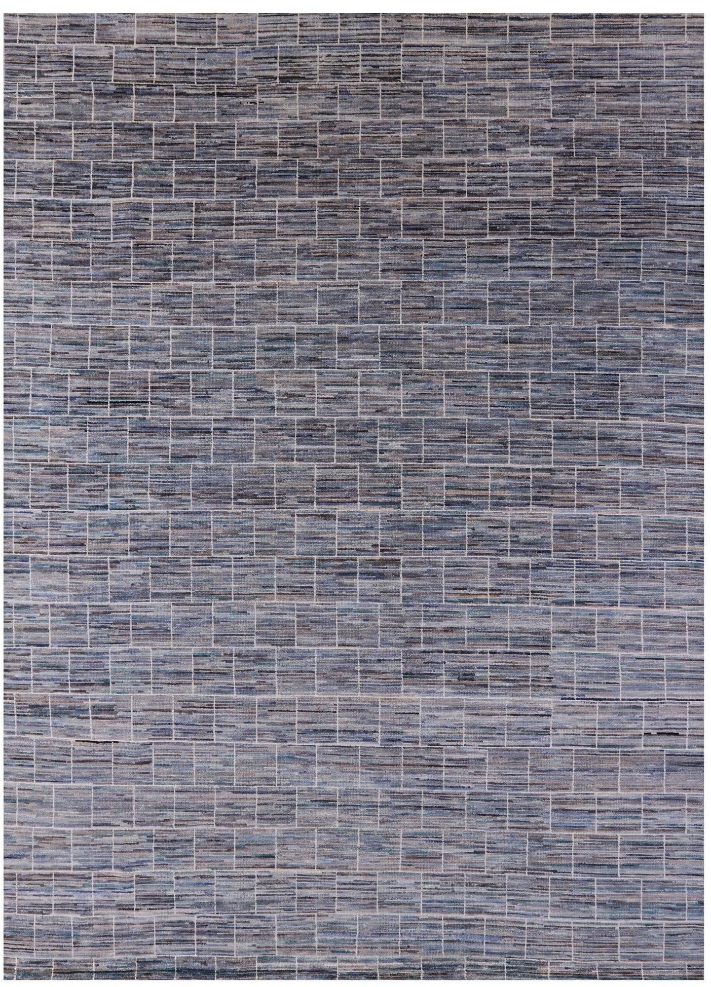 Tribal Moroccan Hand Knotted Wool Rug - 9' 1" X 12' 3" - Golden Nile