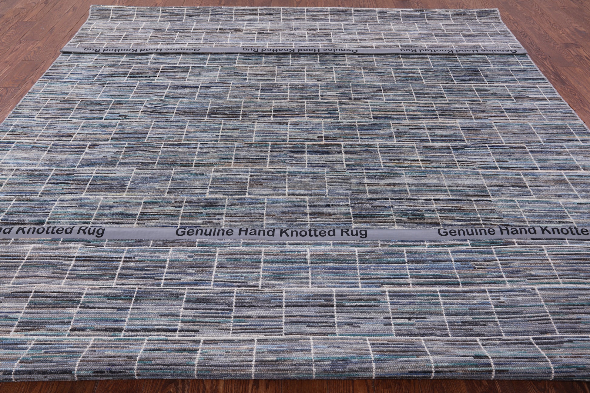 Tribal Moroccan Hand Knotted Wool Rug - 9' 1" X 12' 3" - Golden Nile