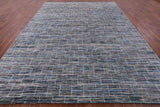 Tribal Moroccan Hand Knotted Wool Rug - 9' 1" X 12' 3" - Golden Nile