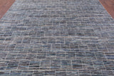 Tribal Moroccan Hand Knotted Wool Rug - 9' 1" X 12' 3" - Golden Nile