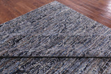 Modern Hand Knotted Wool Rug - 8' 10" X 12' 0" - Golden Nile