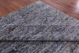 Modern Hand Knotted Wool Rug - 8' 10" X 12' 0" - Golden Nile