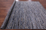 Modern Hand Knotted Wool Rug - 8' 10" X 12' 0" - Golden Nile