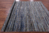 Persian Gabbeh Hand Knotted Wool & Silk Rug - 7' 10" X 9' 9" - Golden Nile