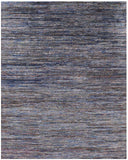 Persian Gabbeh Hand Knotted Wool & Silk Rug - 7' 10" X 9' 9" - Golden Nile