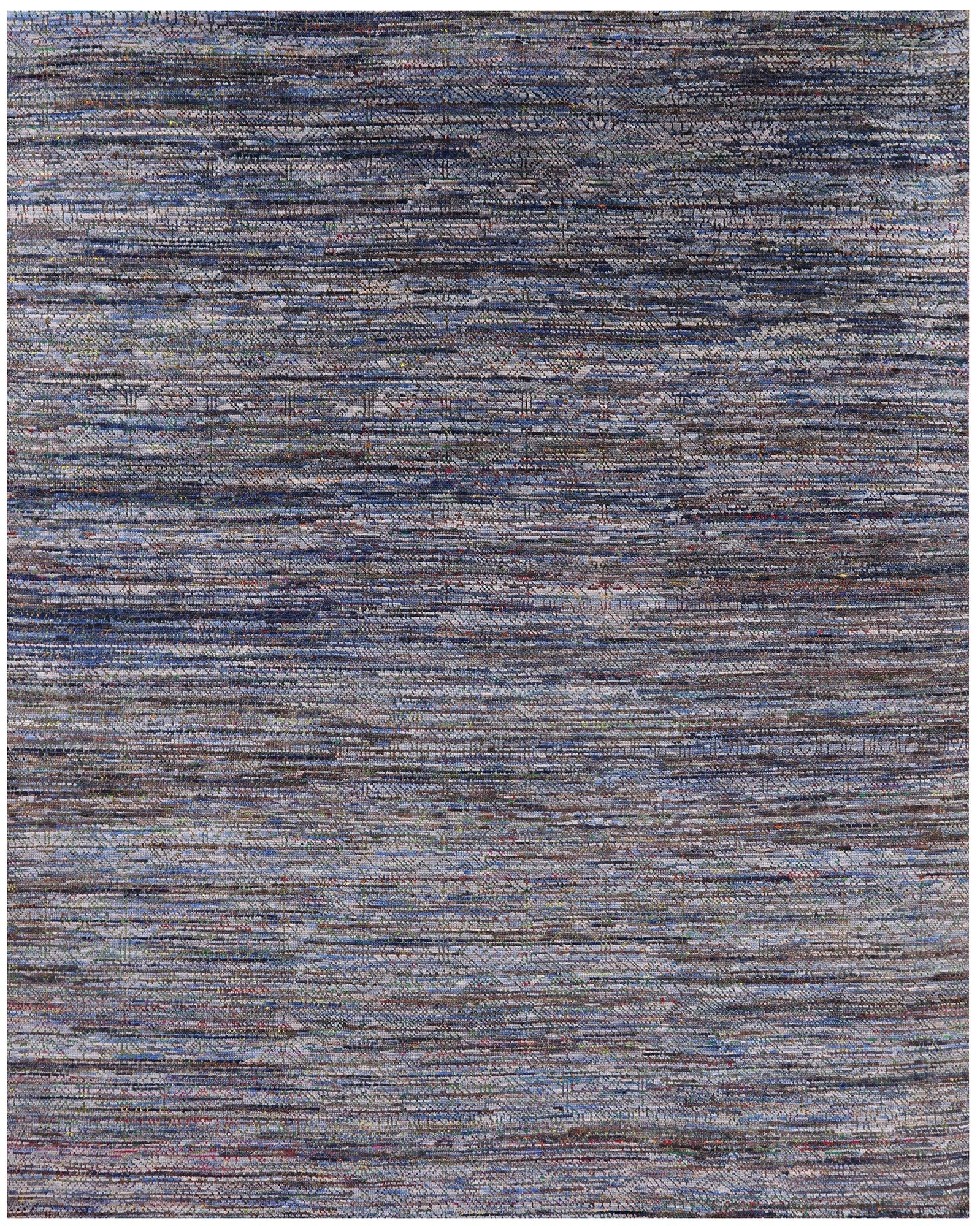 Persian Gabbeh Hand Knotted Wool & Silk Rug - 7' 10" X 9' 9" - Golden Nile