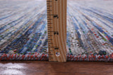Persian Gabbeh Hand Knotted Wool & Silk Rug - 7' 10" X 9' 9" - Golden Nile
