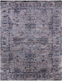 Modern Hand Knotted Wool Rug - 8' 0" X 10' 3" - Golden Nile