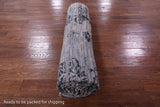 Modern Hand Knotted Wool Rug - 7' 11" X 10' 1" - Golden Nile