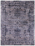 Modern Hand Knotted Wool Rug - 7' 11" X 10' 1" - Golden Nile