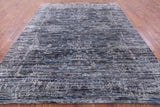 Modern Handmade Wool Rug - 8' 0" X 10' 3" - Golden Nile