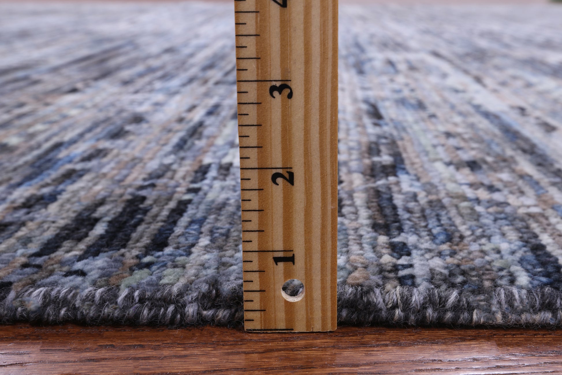 Modern Handmade Wool Rug - 8' 0" X 10' 3" - Golden Nile