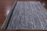 Contemporary Hand Knotted Wool & Silk Rug - 9' 0" X 11' 11" - Golden Nile