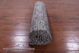 Contemporary Hand Knotted Wool & Silk Rug - 9' 0" X 11' 11" - Golden Nile