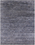 Contemporary Hand Knotted Wool & Silk Rug - 9' 0" X 11' 11" - Golden Nile
