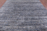 Contemporary Hand Knotted Wool & Silk Rug - 9' 0" X 11' 11" - Golden Nile