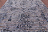 Modern Handmade Wool Rug - 8' 11" X 12' 3" - Golden Nile