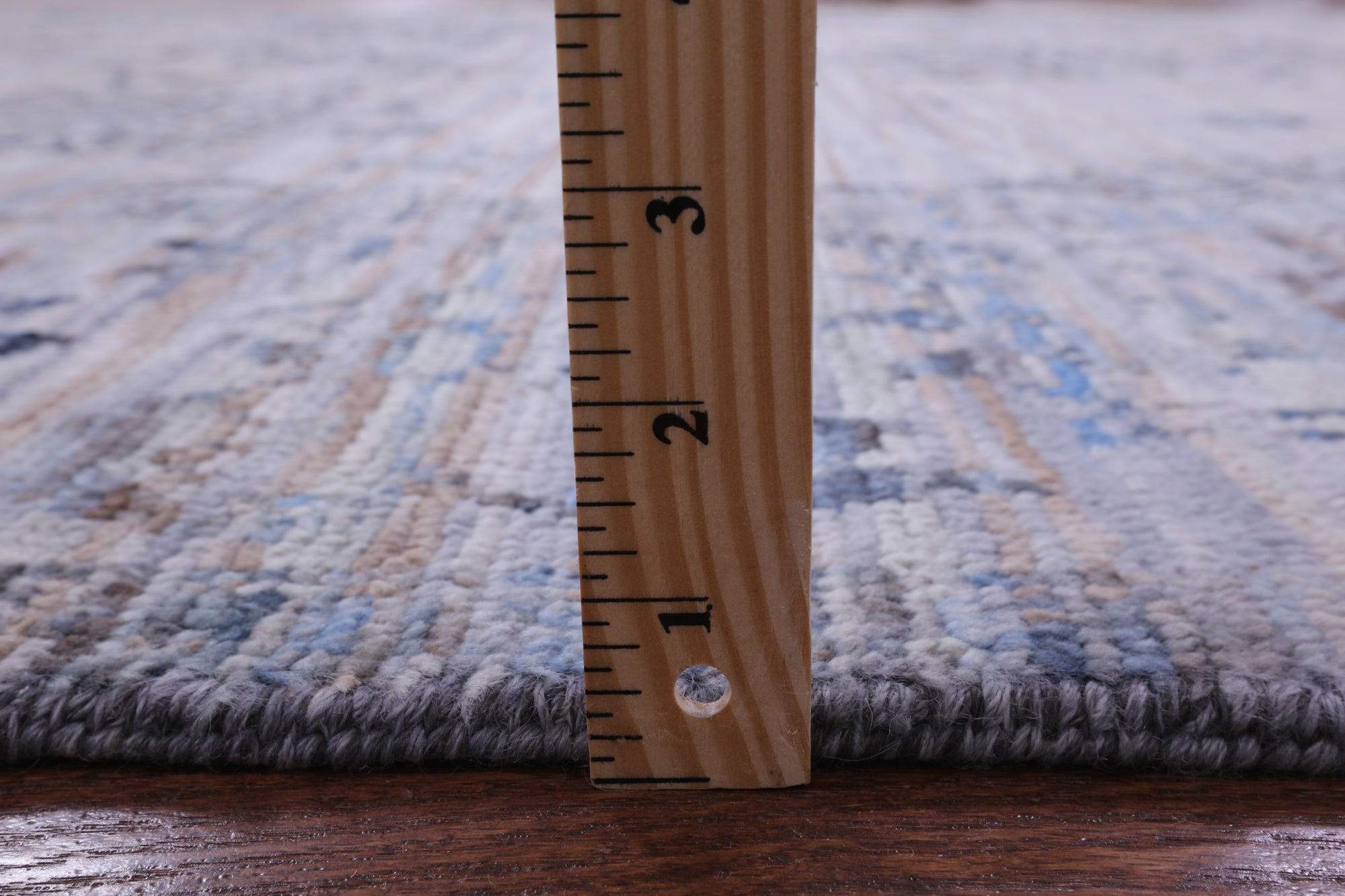 Modern Handmade Wool Rug - 8' 11" X 12' 3" - Golden Nile