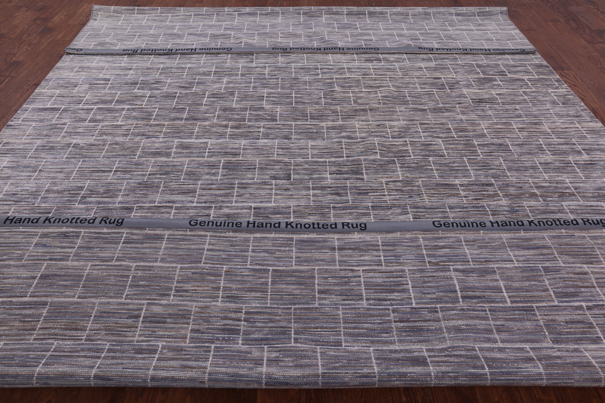 Tribal Moroccan Hand Knotted Wool Rug - 9' 11" X 13' 6" - Golden Nile
