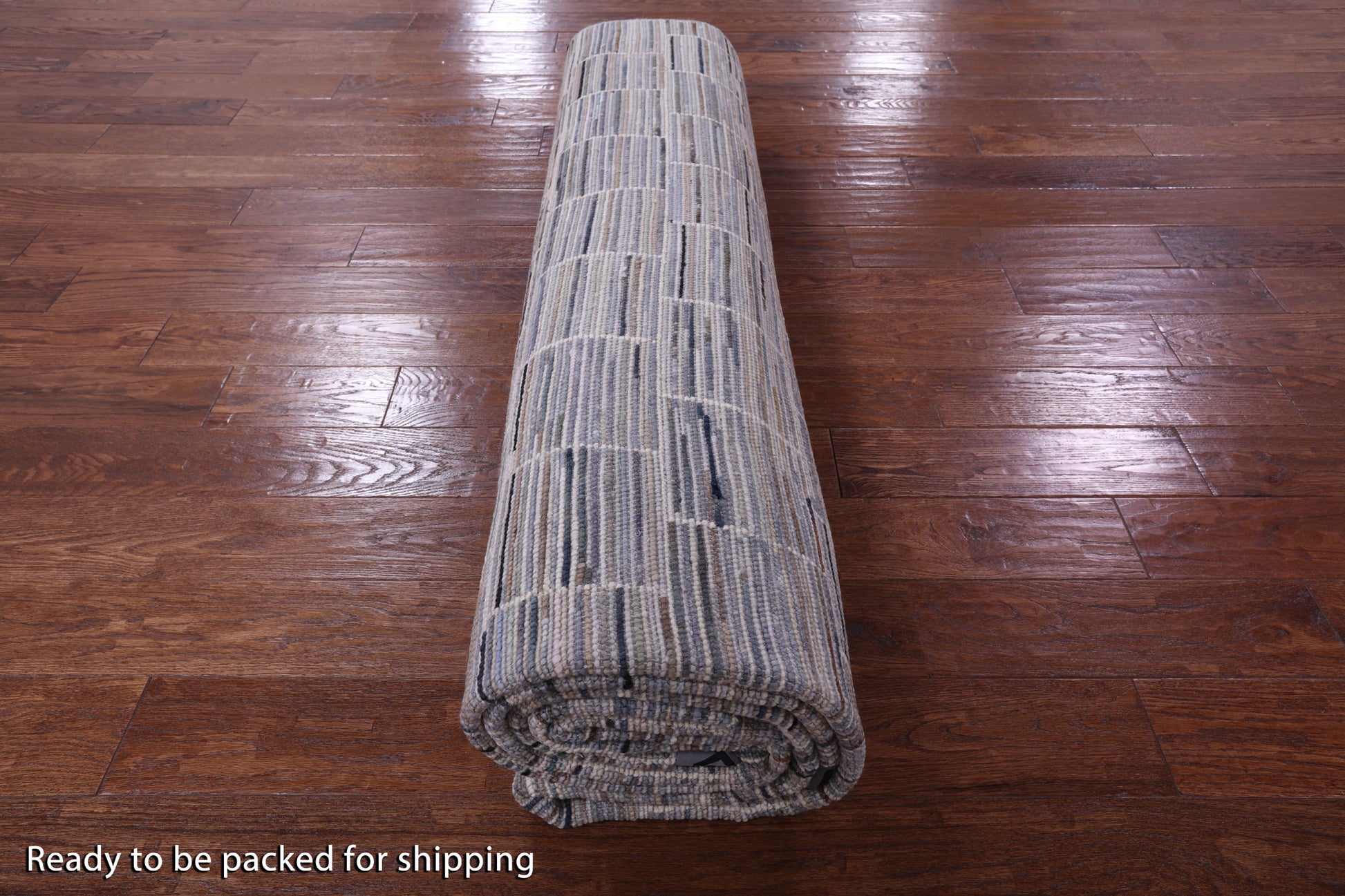 Tribal Moroccan Hand Knotted Wool Rug - 9' 0" X 12' 0" - Golden Nile