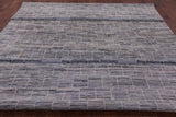 Tribal Moroccan Hand Knotted Wool Rug - 9' 0" X 12' 0" - Golden Nile