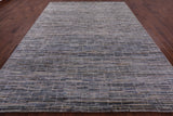 Tribal Moroccan Hand Knotted Wool Rug - 9' 0" X 12' 0" - Golden Nile