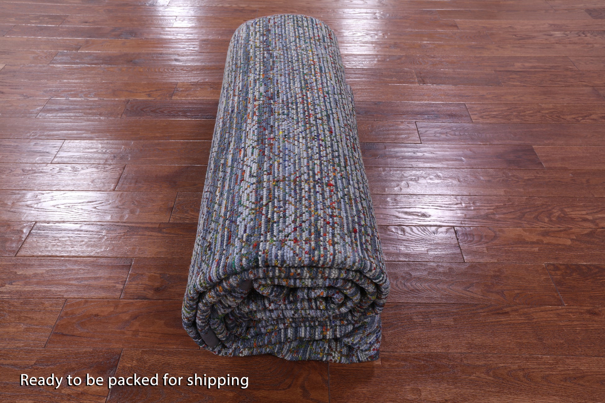 Persian Gabbeh Hand Knotted Wool & Silk Rug - 9' 11" X 13' 6" - Golden Nile