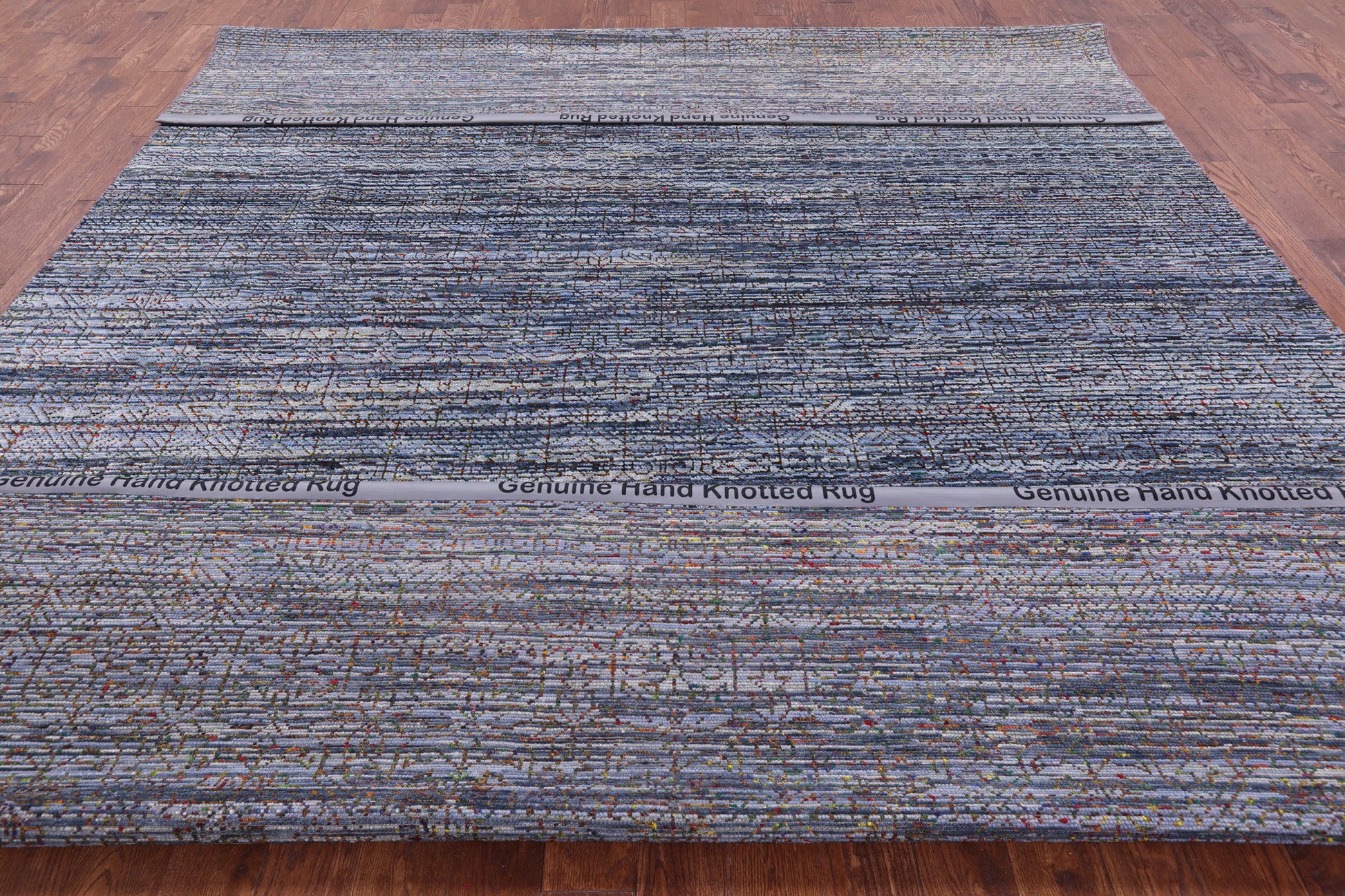 Persian Gabbeh Hand Knotted Wool & Silk Rug - 9' 11" X 13' 6" - Golden Nile