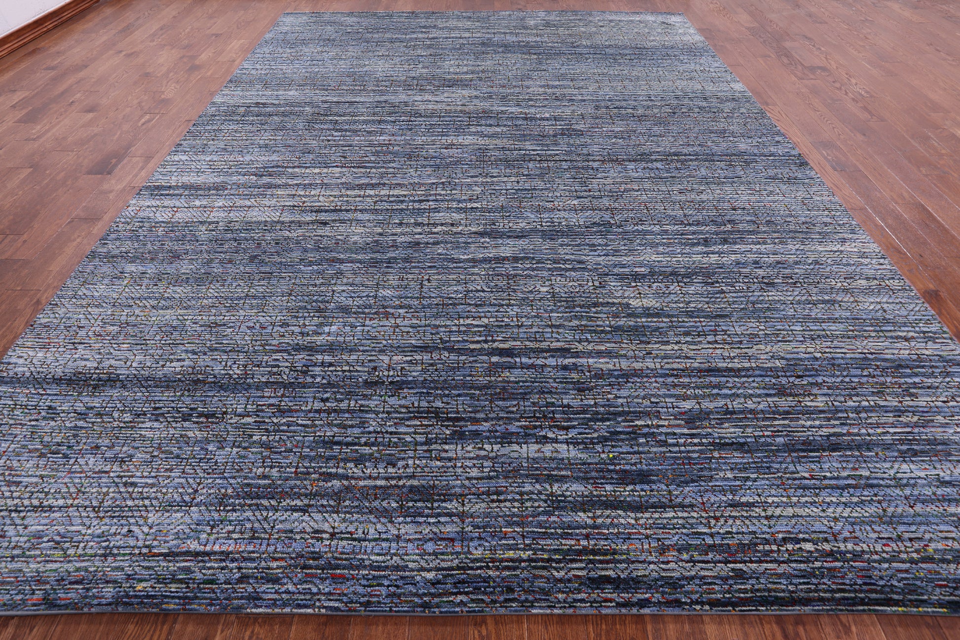 Persian Gabbeh Hand Knotted Wool & Silk Rug - 9' 11" X 13' 6" - Golden Nile