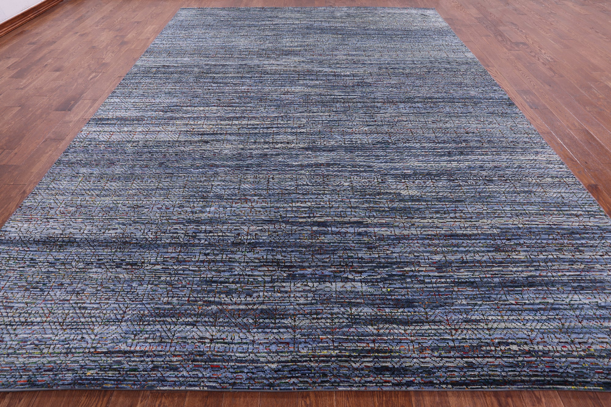 Persian Gabbeh Hand Knotted Wool & Silk Rug - 9' 11" X 13' 6" - Golden Nile