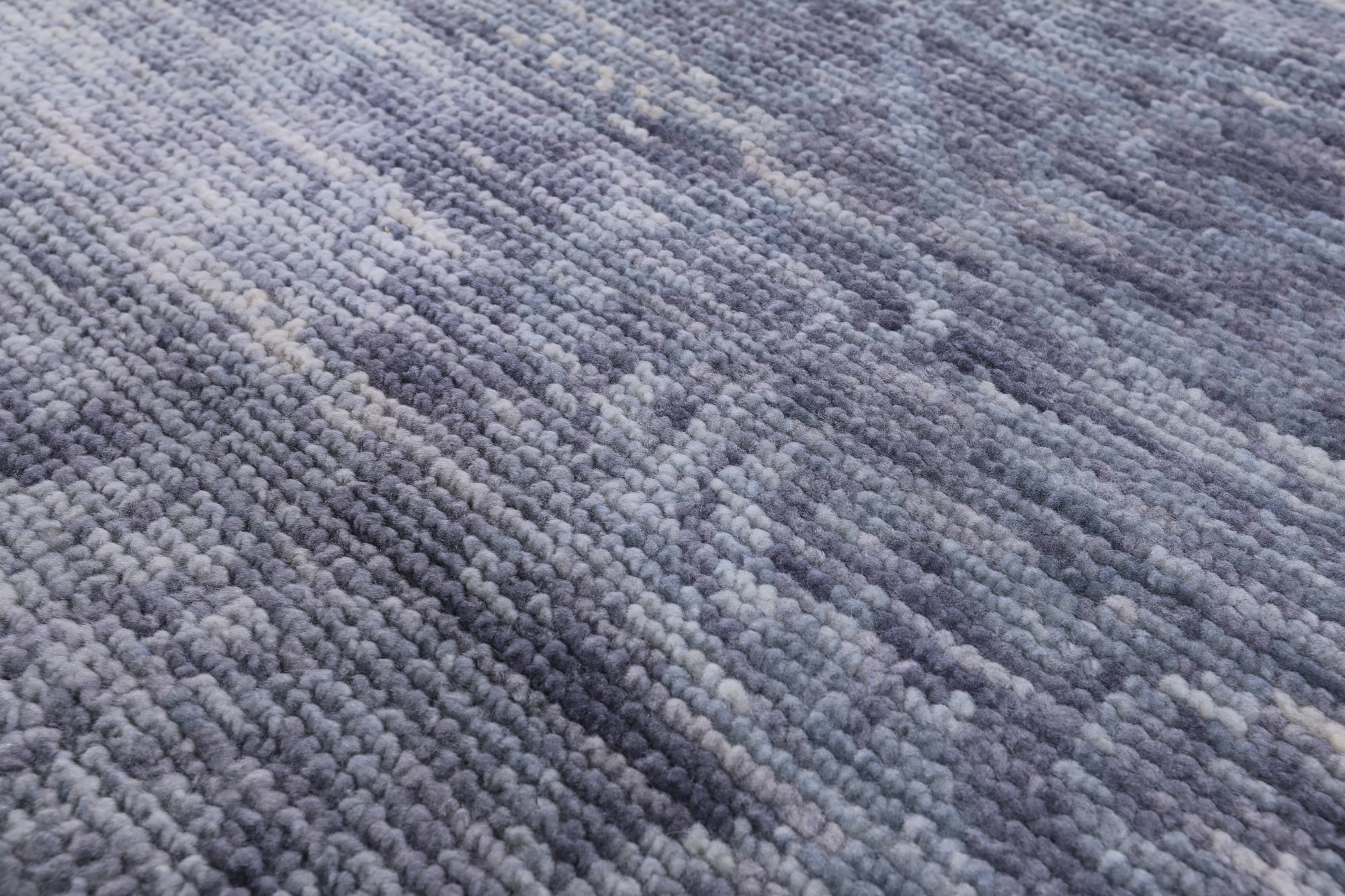 Modern Hand Knotted Wool Rug - 5' 10" X 9' 2" - Golden Nile