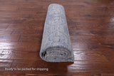 Modern Hand Knotted Wool Rug - 6' 3" X 9' 0" - Golden Nile