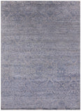 Modern Hand Knotted Wool Rug - 6' 3" X 9' 0" - Golden Nile