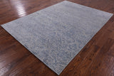Modern Hand Knotted Wool Rug - 6' 3" X 9' 0" - Golden Nile