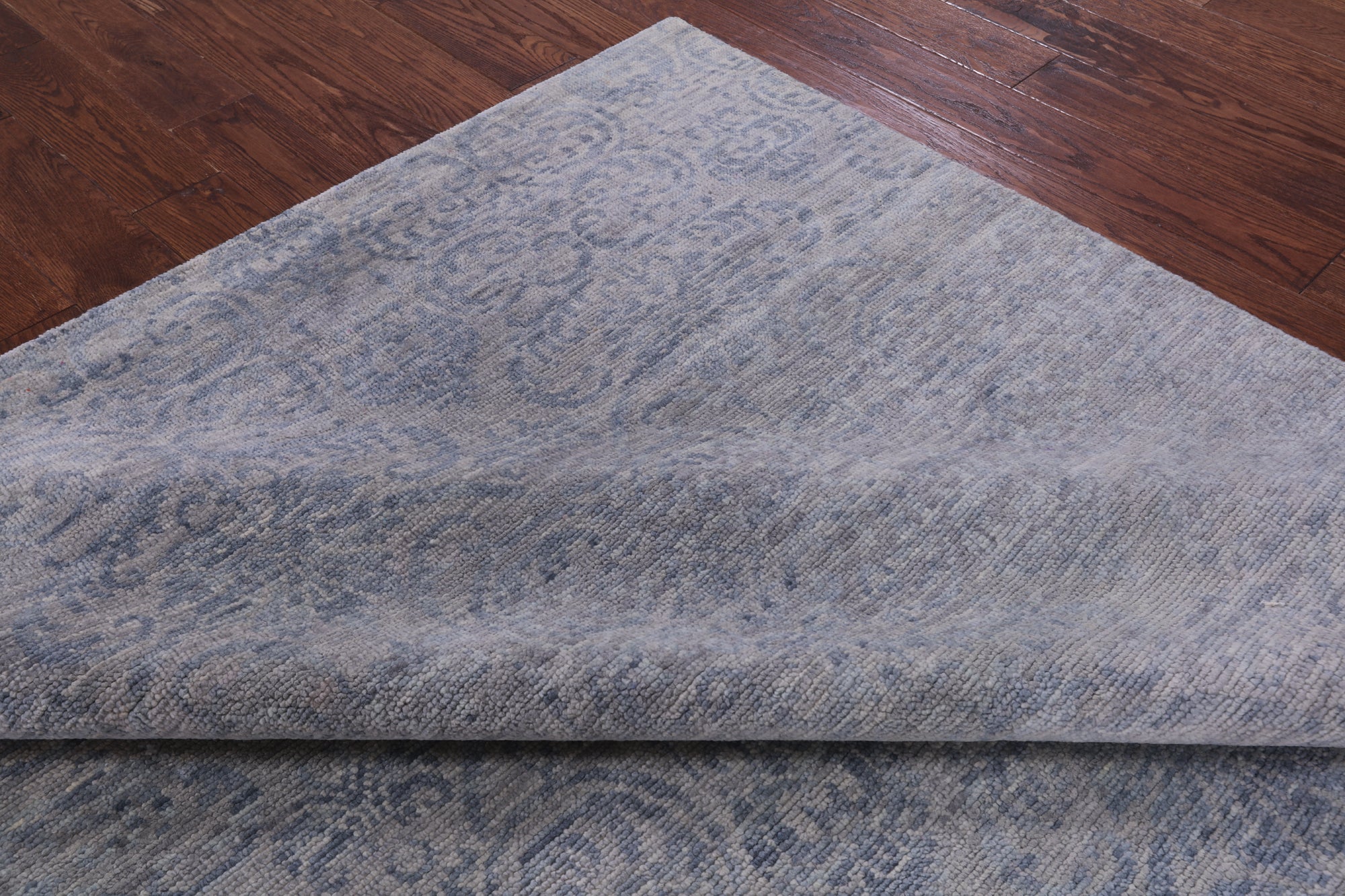 Modern Hand Knotted Wool Rug - 6' 3" X 9' 0" - Golden Nile