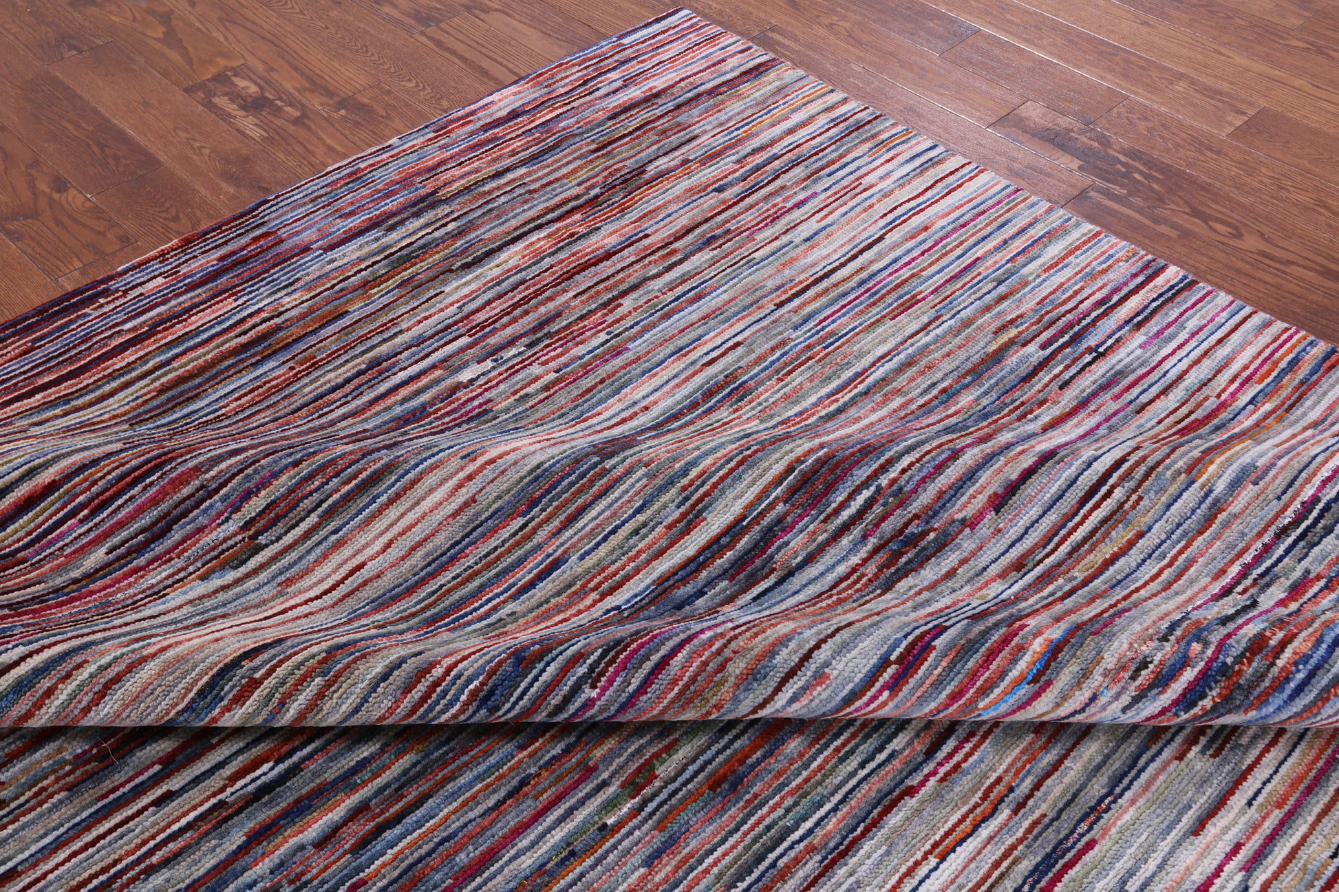 Persian Gabbeh Hand Knotted Wool Rug - 8' 10" X 11' 11" - Golden Nile