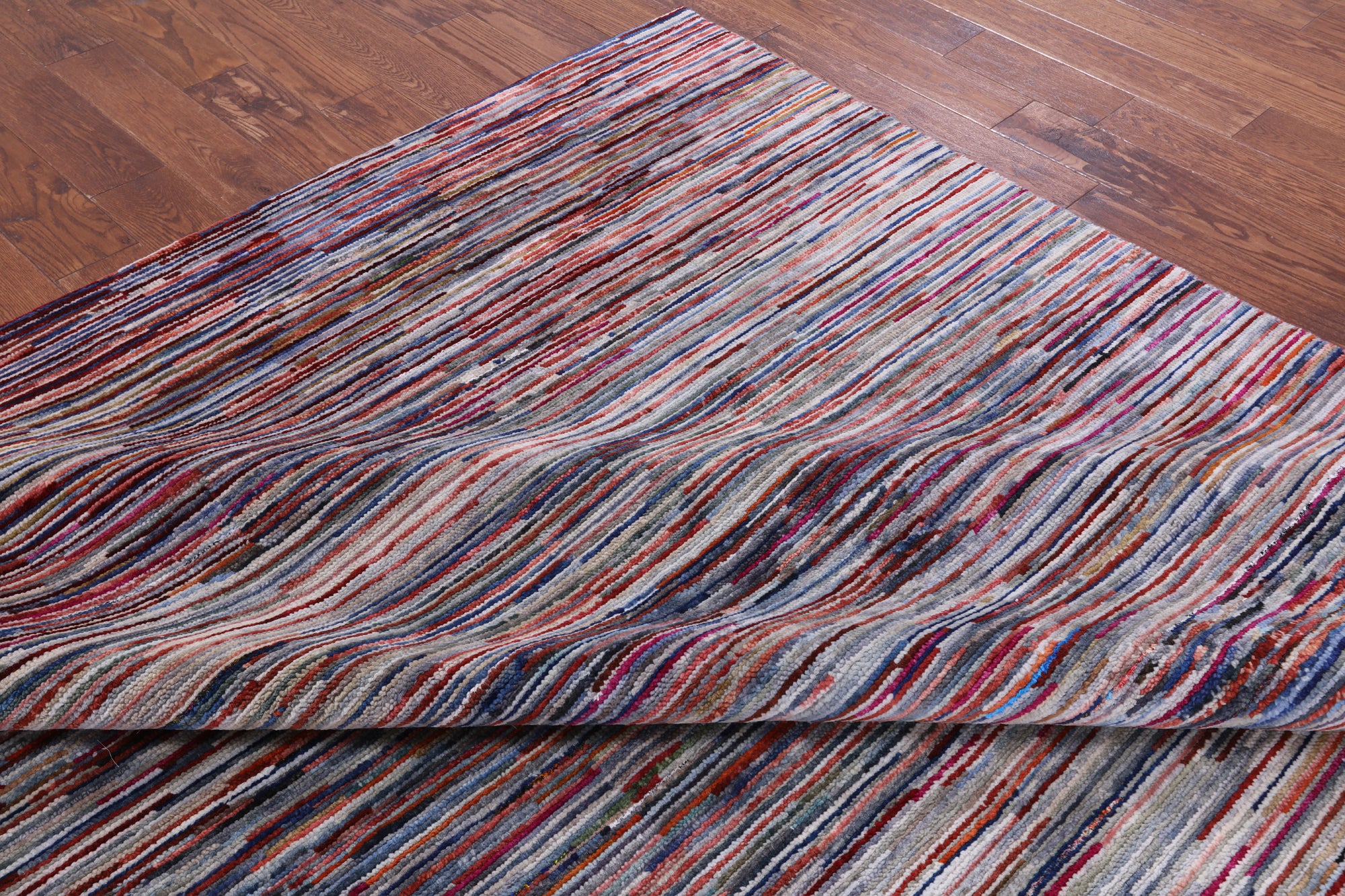 Persian Gabbeh Hand Knotted Wool Rug - 8' 10" X 11' 11" - Golden Nile