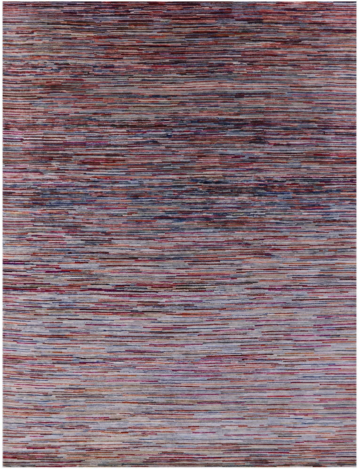 Persian Gabbeh Hand Knotted Wool Rug - 8' 10" X 11' 11" - Golden Nile