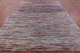 Persian Gabbeh Hand Knotted Wool Rug - 8' 10" X 11' 11" - Golden Nile
