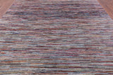 Persian Gabbeh Hand Knotted Wool Rug - 8' 10" X 11' 11" - Golden Nile