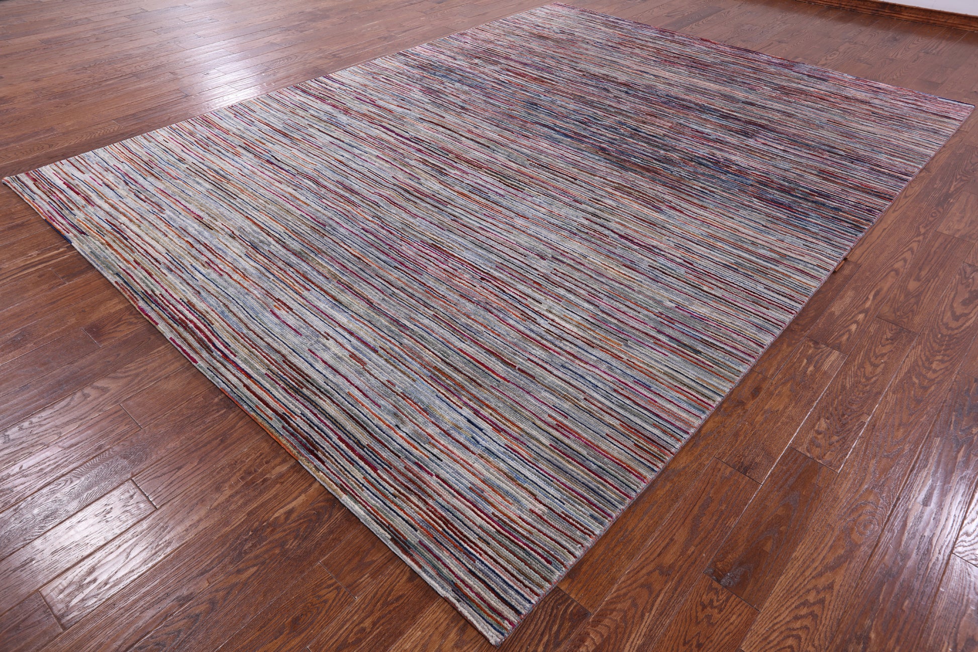 Persian Gabbeh Hand Knotted Wool Rug - 8' 10" X 11' 11" - Golden Nile