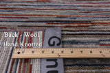 Persian Gabbeh Hand Knotted Wool Rug - 8' 10" X 11' 11" - Golden Nile