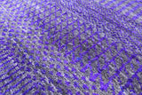 Purple Savannah Grass Handmade Wool & Silk Runner Rug - 2' 8" X 23' 6" - Golden Nile