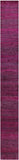 Pink Savannah Grass Handmade Wool & Silk Runner Rug - 2' 5" X 21' 11" - Golden Nile