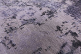 Abstract Modern Hand Knotted Wool & Silk Rug - 8' 10" X 12' 2" - Golden Nile