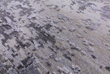 Abstract Modern Handmade Wool & Silk Rug - 7' 10" X 10' 1" - Golden Nile