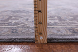 Grey Persian Fine Serapi Hand Knotted Wool Rug - 8' 10" X 11' 10" - Golden Nile