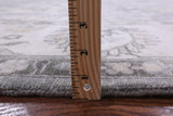 Grey Persian Fine Serapi Hand Knotted Wool Rug - 9' 0" X 11' 10" - Golden Nile