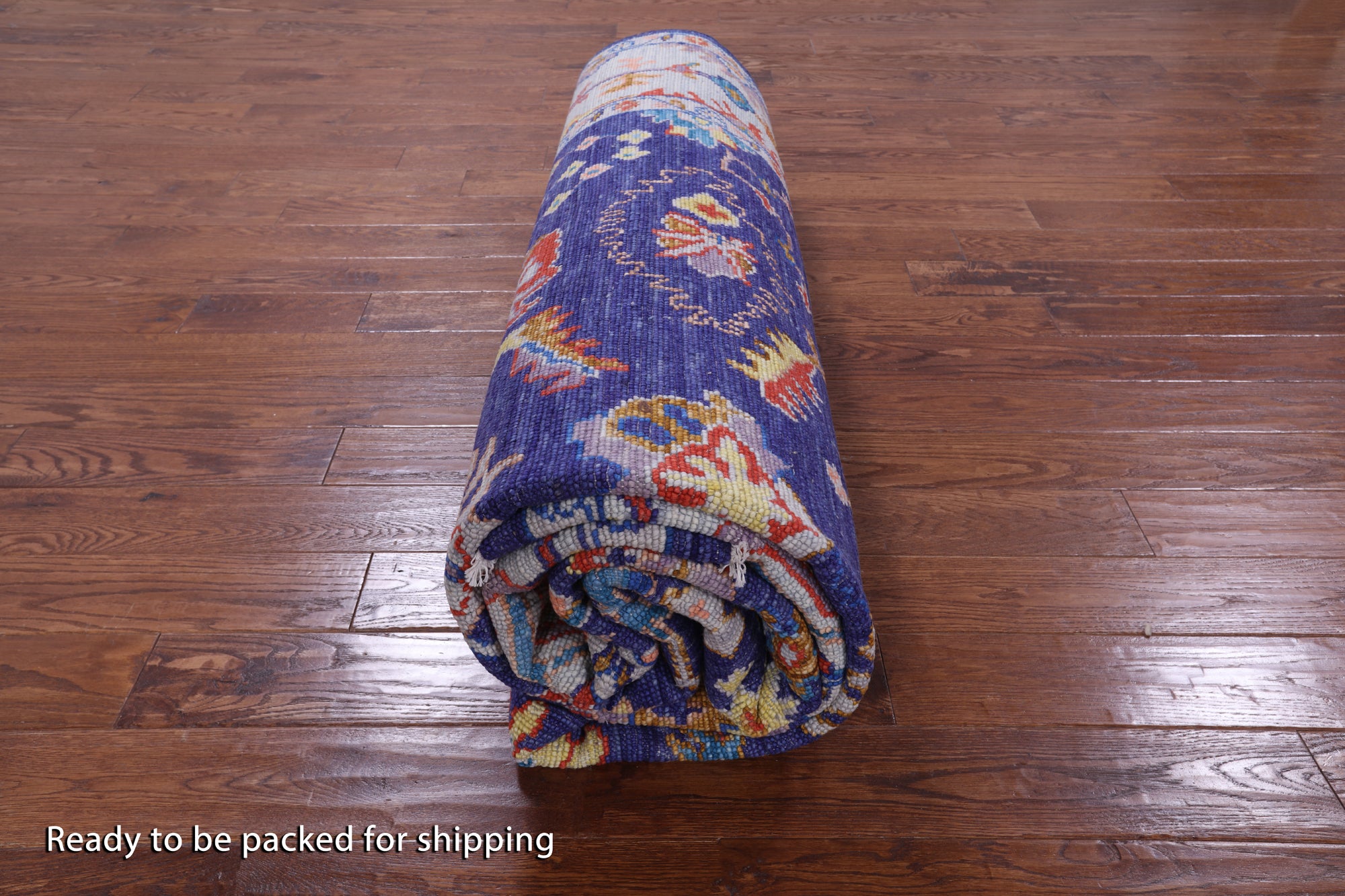 Turkish Oushak Handmade Wool Rug - 9' 1" X 12' 2" - Golden Nile