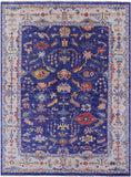 Turkish Oushak Handmade Wool Rug - 9' 1" X 12' 2" - Golden Nile